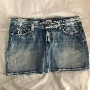 BKE Mini Jean Skirt Sz 29